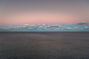 Bondi Beach at sunset, Sydney Australia