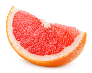 grapefruit isolated on white background, clipping path, full depth of field