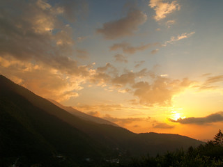 Obraz premium merida and its sky