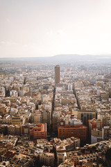 Fototapeta na wymiar aerial view of Alicante, Spain