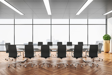 Luxury conference office room
