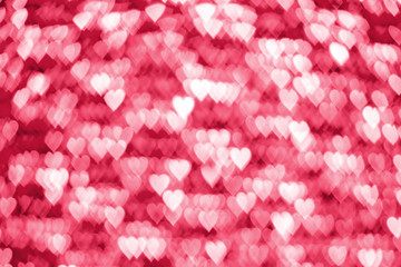 Fond rose de bannière de la Saint Valentin - Concept abstrait de l'amour - Jour de la Saint Valentin - 14 février