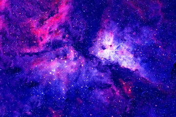 Beautiful, deep space. In pink and blue tones.Elements of this image were furnished by NASA