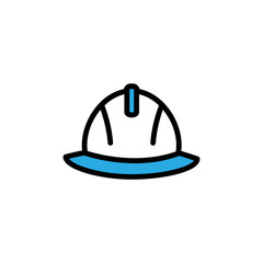 Fototapeta premium Vector helmet icon design
