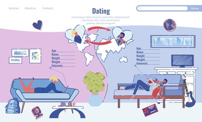 Online Dating, Meeting Website and Communications.