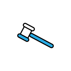 Vector Law justice icon