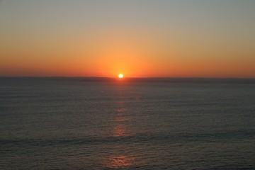 Fototapeta premium sunset at the sea