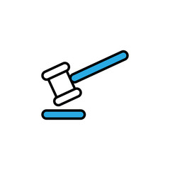 Vector Law justice icon