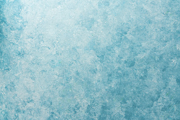 Abstract ocean - ART. Flat lay top view copy space.