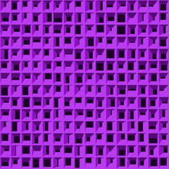 Abstract Structure Blocks Generative Art background illustration