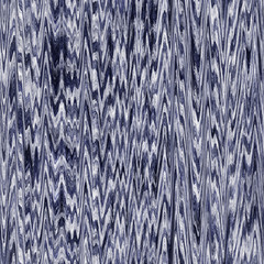 Indigo cyanotype dyed effect distressed worn bleached graphical motif. Noisy brushed faded mottled, intricate grungy stained navy design. Seamless repeat raster jpg pattern swatch.