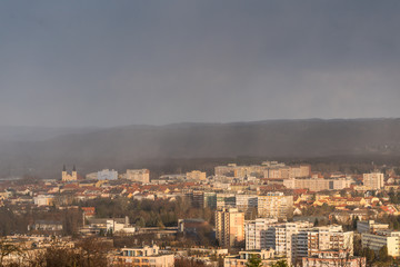 Old panel apartments in Zalaegerszeg