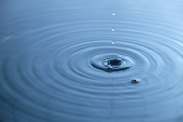 beautiful drop of water background