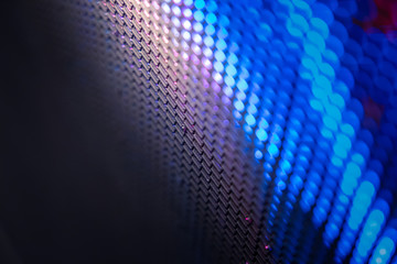 CloseUp LED blurred screen. LED soft focus background. abstract background ideal for design.