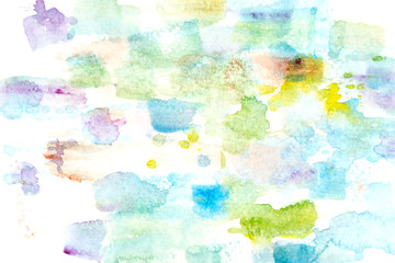 abstract watercolor hand painted background