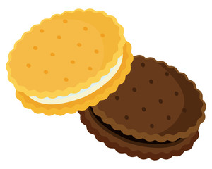 クッキー　お菓子　ビスケット　バターサンド