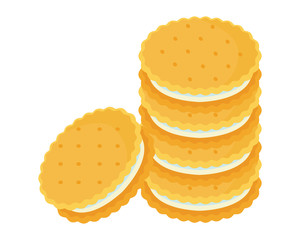 クッキー　お菓子　ビスケット　バターサンド