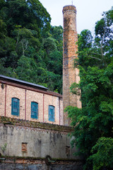 old factory in the village