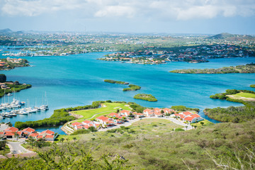 Fototapeta na wymiar panoramic view of the bay