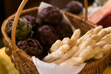 アーティチョーク・ホワイトアスパラガス