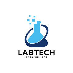 lab logo icon vector isolated