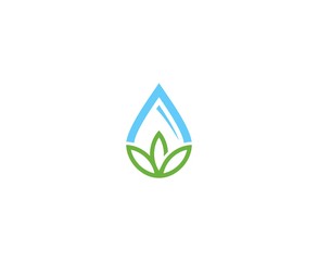 Water drop logo