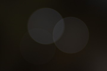 bokeh of lights on black background