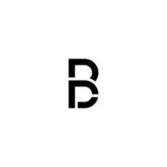 B Letter logo business template vector icon