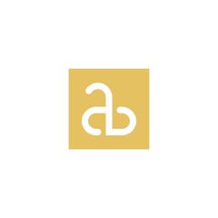 AB Letter logo business template vector icon