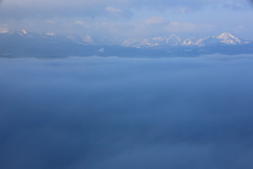 岩手県　奥羽山脈と雲海