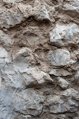 Abstract pattern and rough texture of cement, rocks, bricks and stones