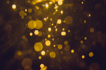 Luxury Gold abstract bokeh