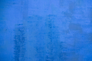 Obraz premium Old cement paint blue wall