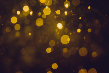 Luxury Gold abstract bokeh
