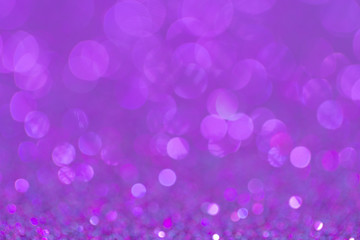 Abstract elegant pink purple glitter vintage sparkle with bokeh defocused