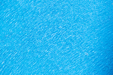 Obraz na płótnie Canvas Blue color of wave and reflection