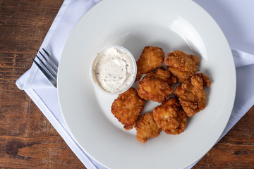 Chicken Nuggets with Ranch Dipping Sauce