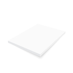 Blank empty magazine, album or book template. vector