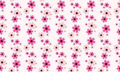 Antique floral for valentine, with leaf and floral unique pattern background.