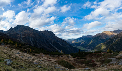 Fototapeta premium panoramic view in the Mountains