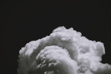 night clouds in the sky