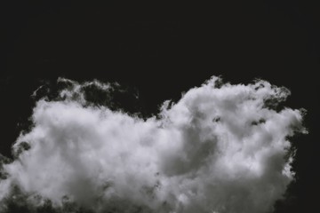 night clouds in the sky