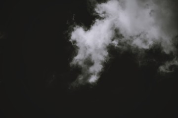 night clouds in the sky