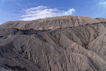 Newly Married Couple in Bromo Tengger Semeru National Park