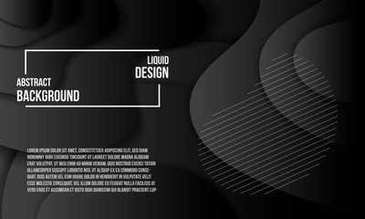 liquid trend color abstract design background, deep space gradient for banner, post