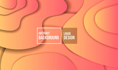 liquid trend color abstract design background, morning gradient for banner, post