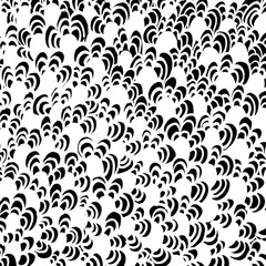 Brush pattern. Abstract texture. Grunge background. Vector.