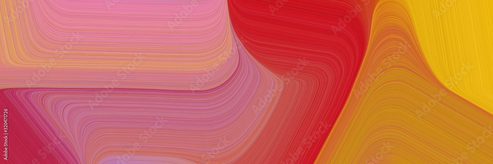 Poster banner background graphic with indian red, pale violet red and firebrick color and modern soft swirl