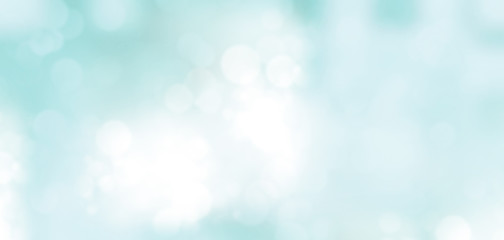 Abstract illustration of blurred light spots on blue background