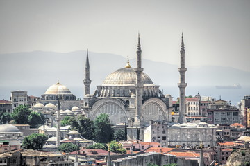 Suleymaniye Mosque in Istambul, Turkey